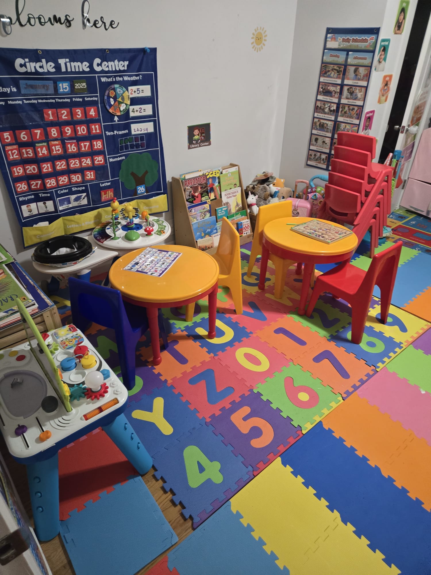Explorers R Us classroom
